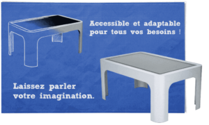Table tactiles sur mesure